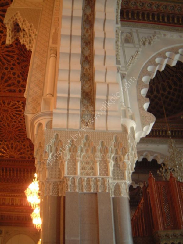 Interior, Hassan II Mosque, Casablanca